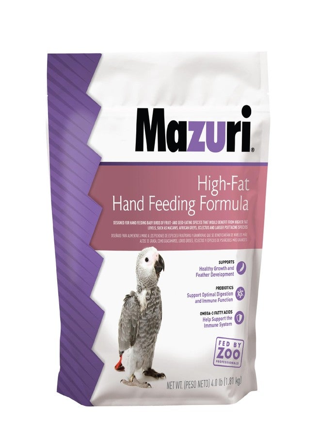 Mazuri | High-Fat Hand Feeding Formula for Baby Birds | 4 Pound (4 LB) Bag - Image 1